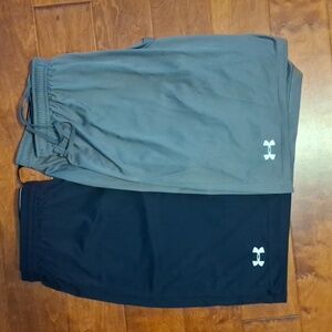 Under Armour Men's Athletic Shorts - Navy and Gray